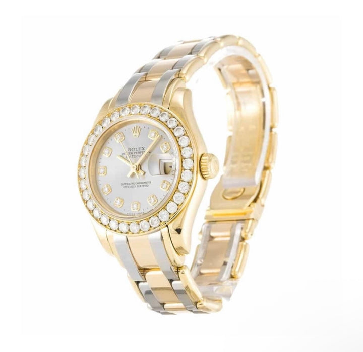 Rolex Datejust Two-Tone with Diamond Bezel