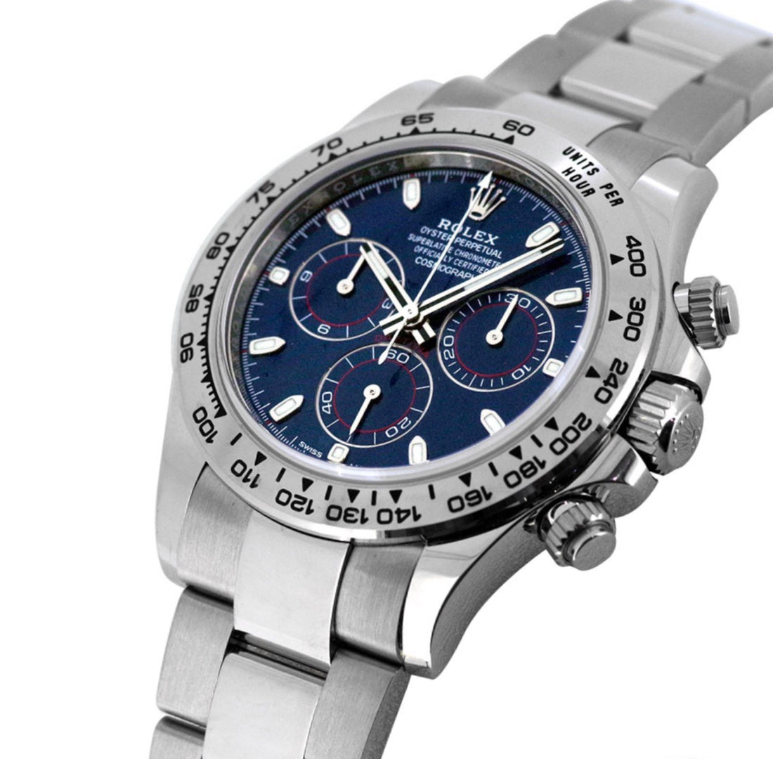 Rolex Cosmograph Daytona – Blue Dial (Stainless Steel)