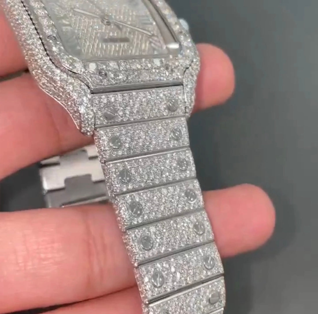 Patek Philippe Nautilus Bustdown (Moissanite)