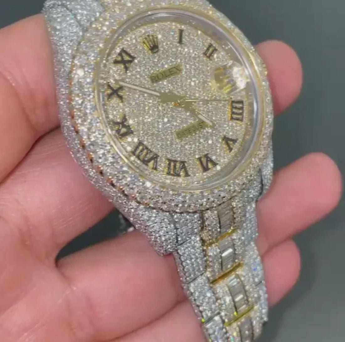 Rolex Datejust Bustdown (Moissanite)