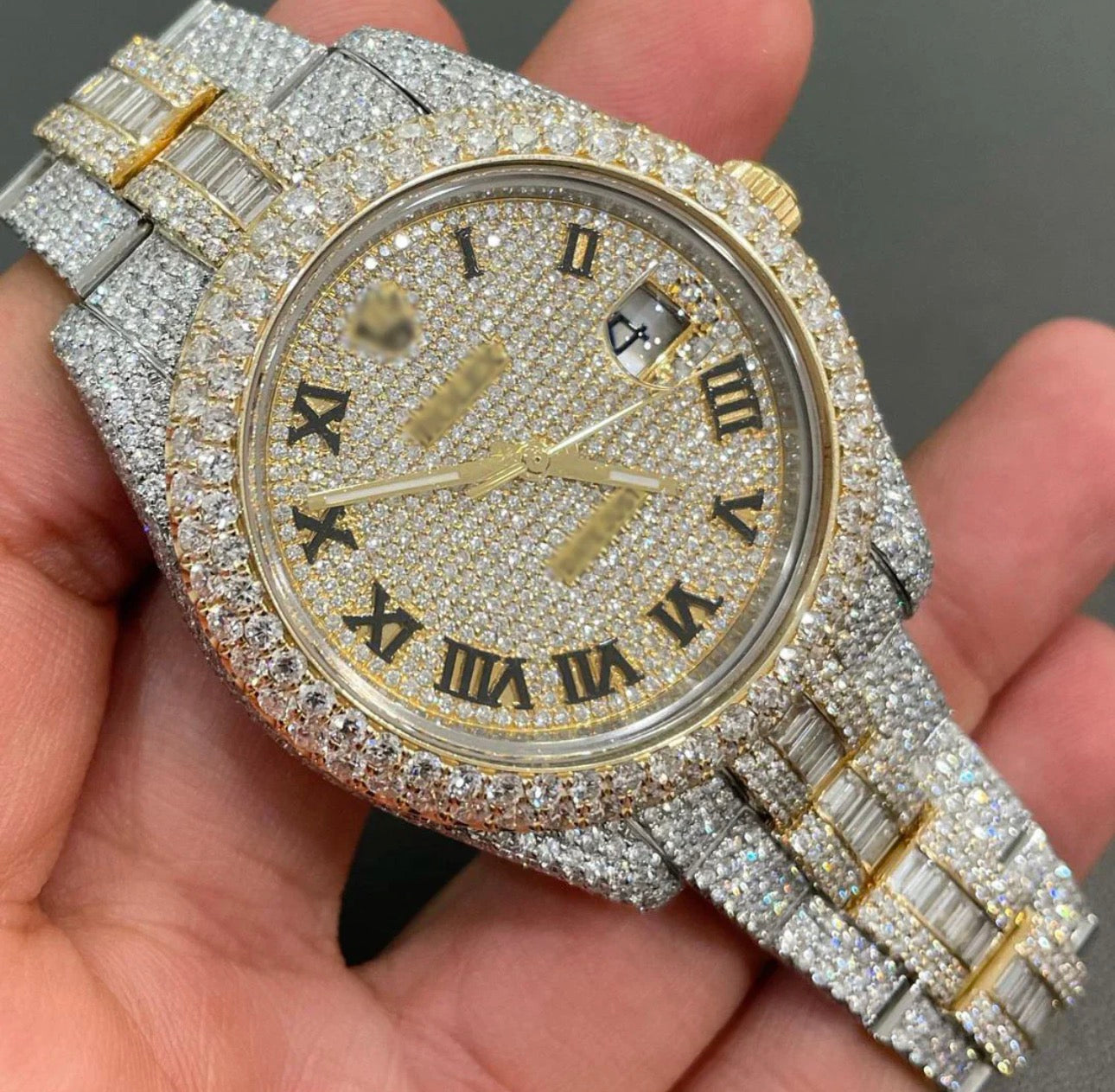 Rolex Datejust – Two-Tone Full Bustdown