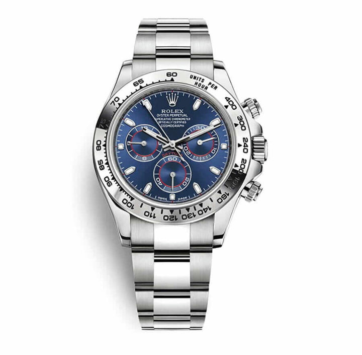 Rolex Cosmograph Daytona – Blue Dial (Stainless Steel)