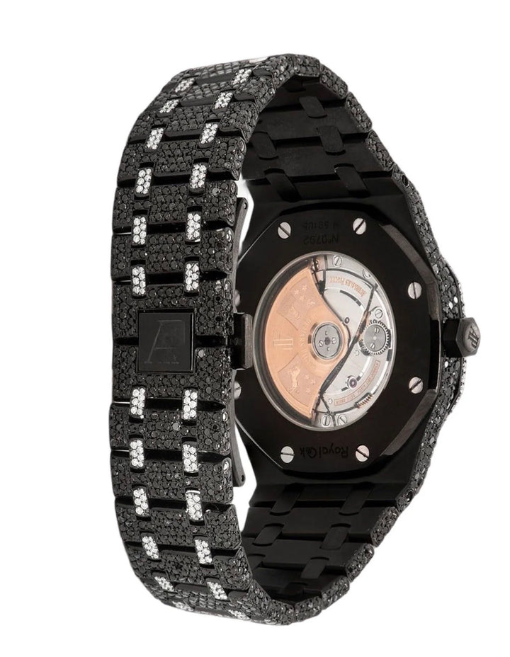 Audemars Piguet Royal Oak Iced Out – Black Edition