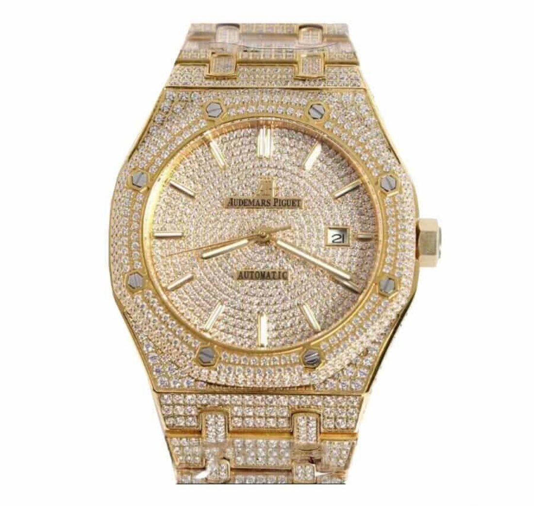 Audemars Piguet Royal Oak Fully Iced Out