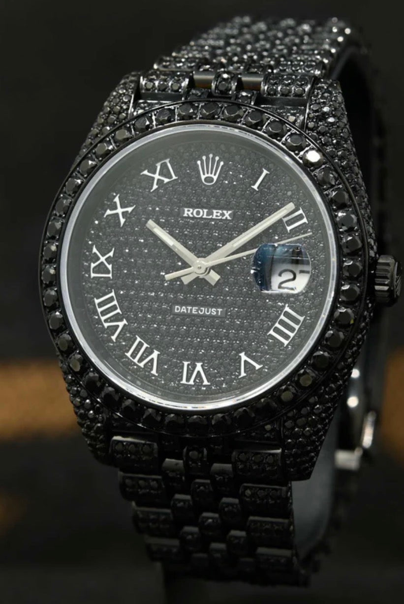 ROLEX DATEJUST - BLACK DIAMOND