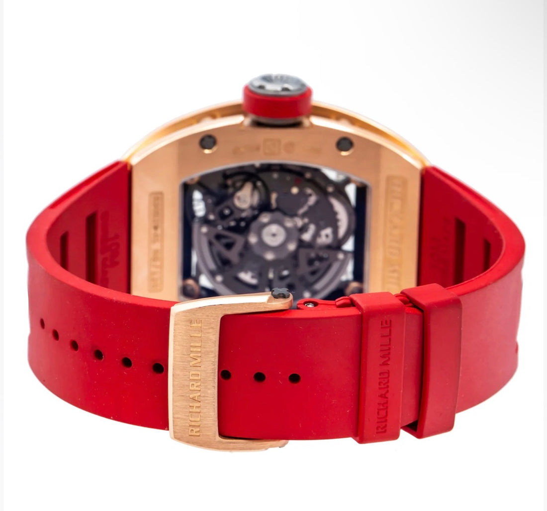 RICHARD MILLE RM029 TRANSPARENT DIAL WITH RUBBER BRACELET