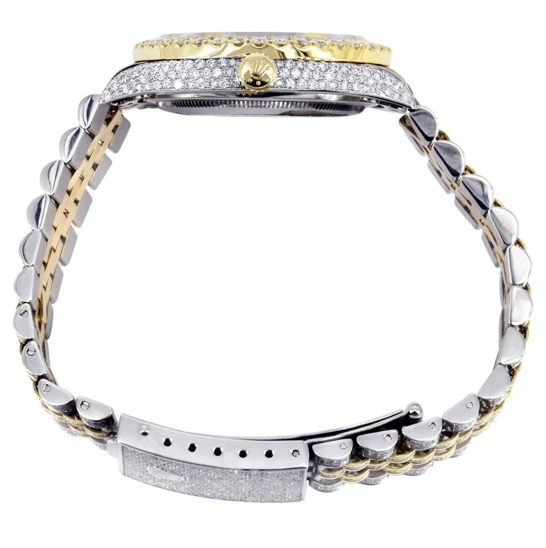 Rolex Datejust Two-Tone Bustdown (Roman Dial)