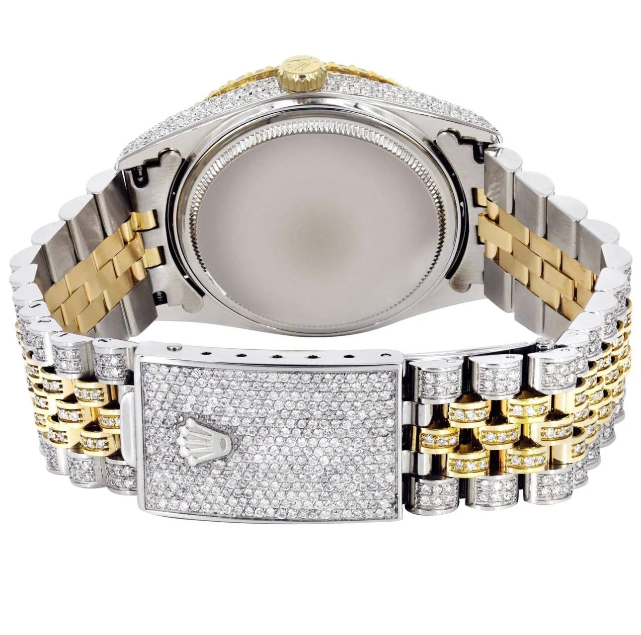 Rolex Datejust Two-Tone Bustdown (Roman Dial)