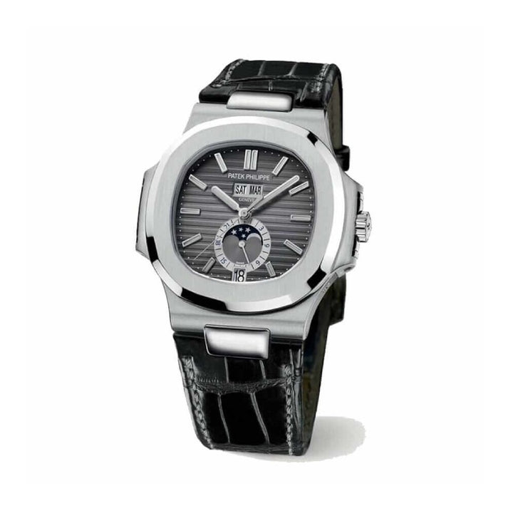 Patek Philippe Annual Calendar Chronograph 5960P-016 Platinum Grey Dial