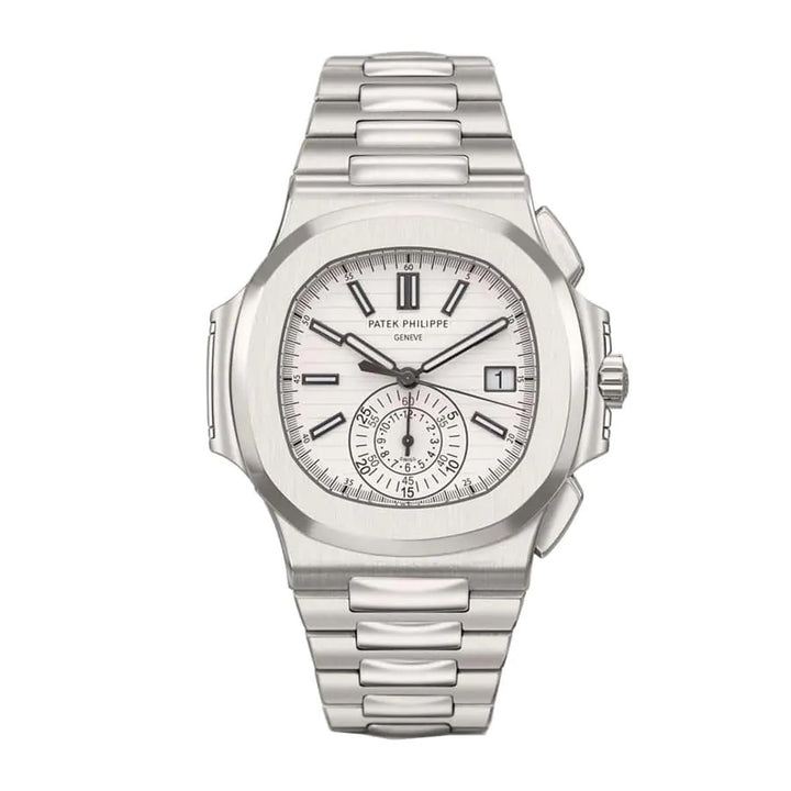 Patek Philippe Nautilus Chronograph 5980/1A-019 White Dial