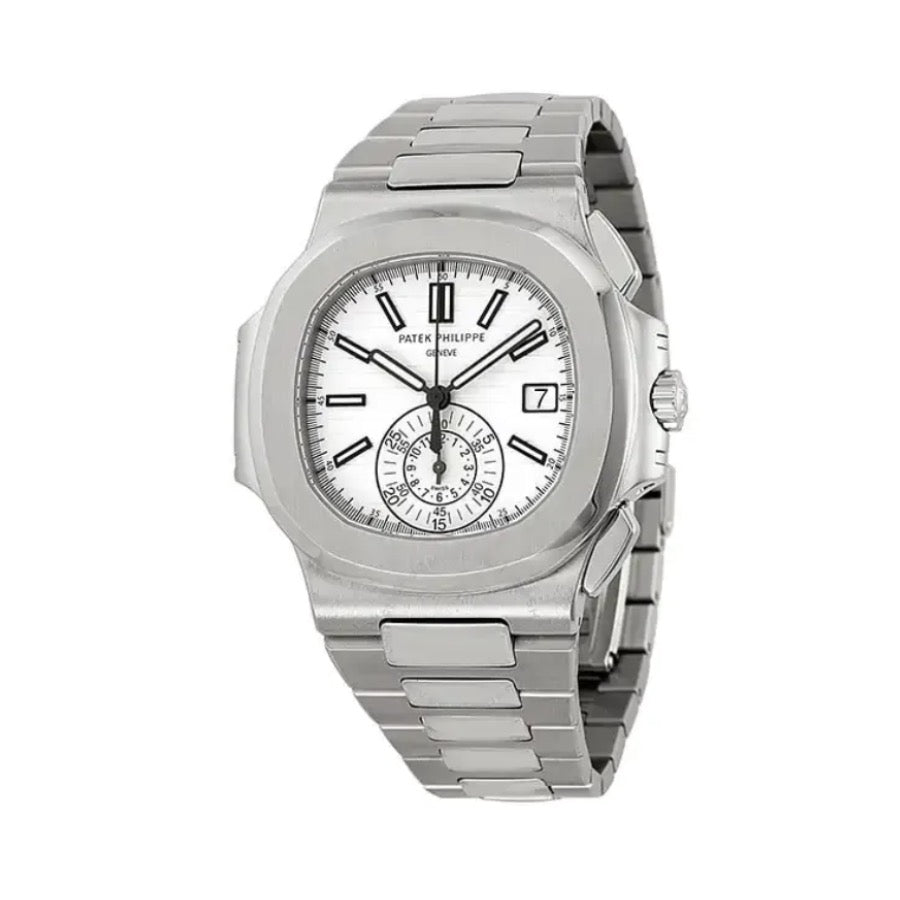Patek Philippe Nautilus Chronograph 5980/1A-019 White Dial