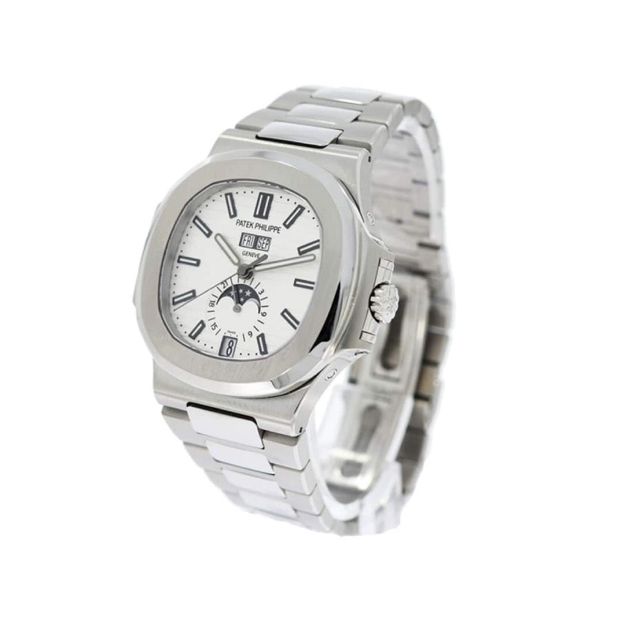 Patek Philippe Nautilus Annual Calendar 5726 White Dial