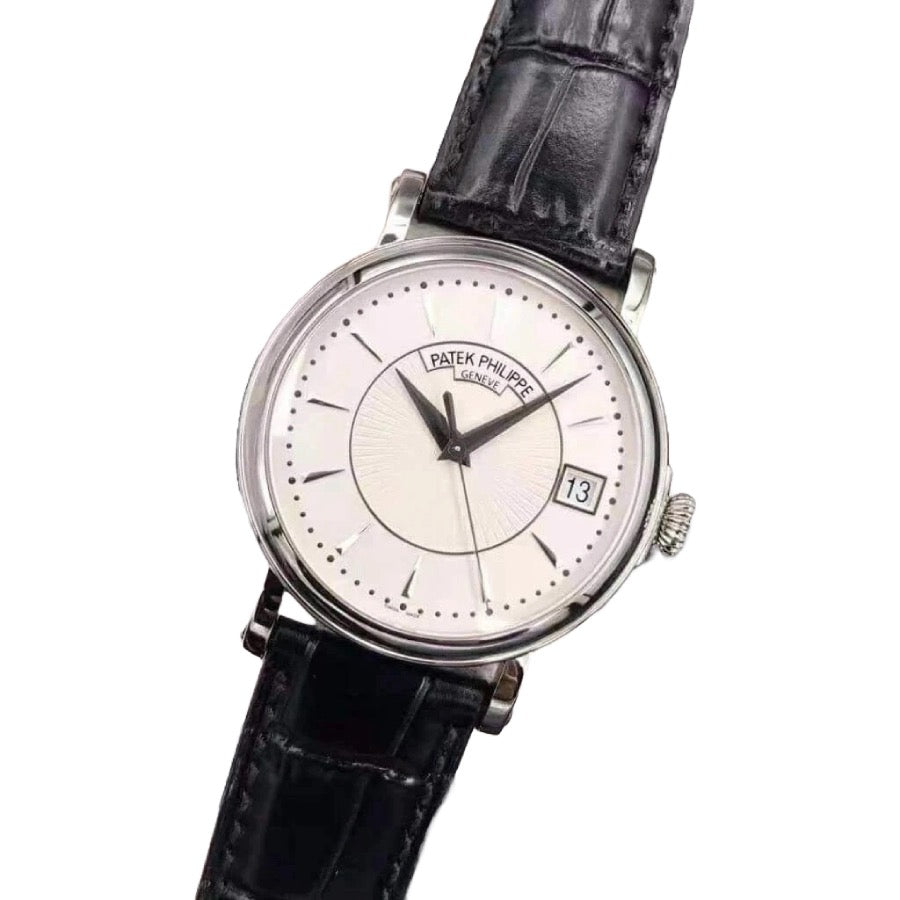 Patek Philippe Calatrava 5153G-010 White Gold Officer’s Case