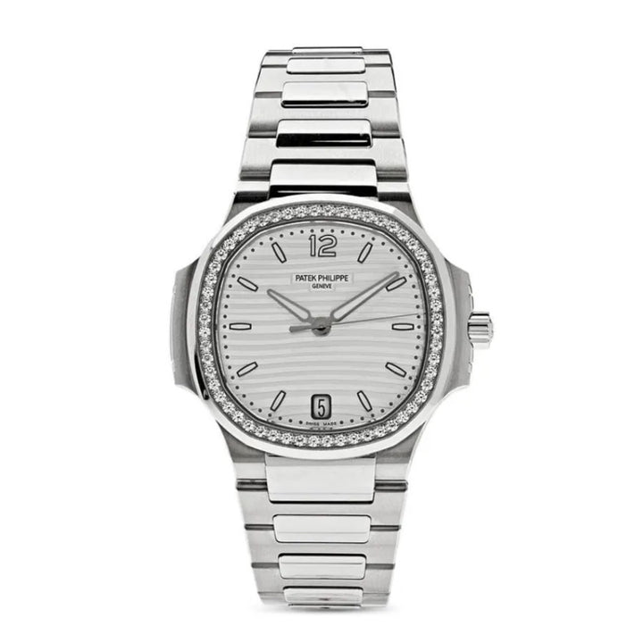 Patek Philippe Nautilus 7118/1200A Diamond Bezel- (Moissanite)