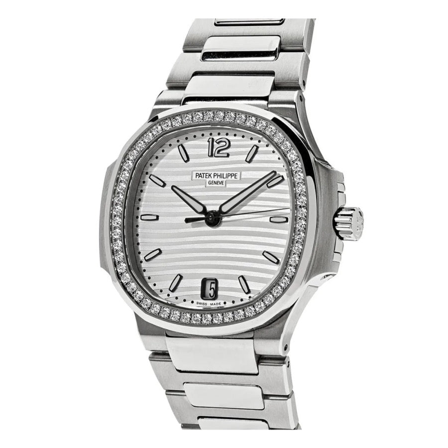 Patek Philippe Nautilus 7118/1200A Diamond Bezel- (Moissanite)