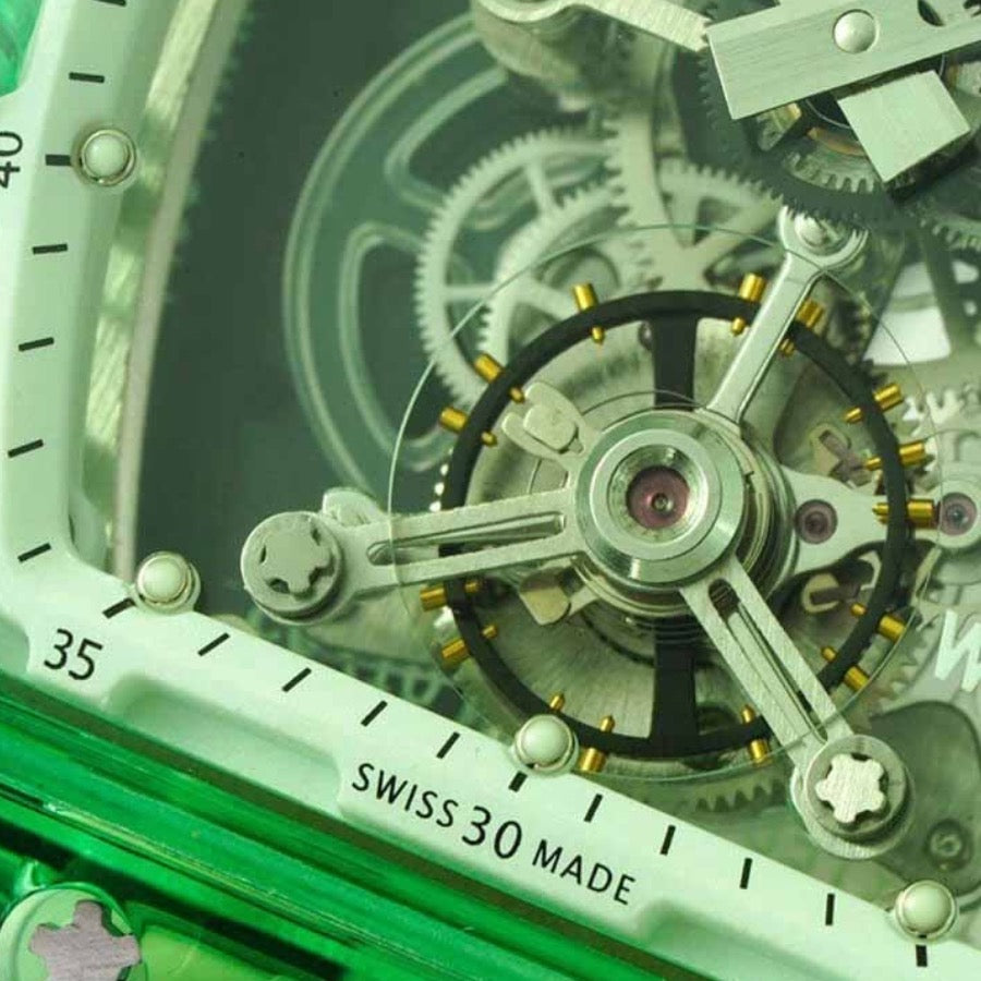 Richard Mille RM 56-01 Tourbillon Green Transparent