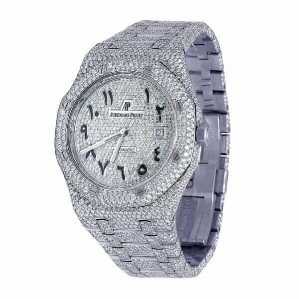 Audemars Piguet Royal Oak “Iced Out Swiss” 15400ST.OO.1220ST.02 Authentic Replica Edition