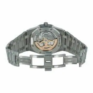 Audemars Piguet Royal Oak “Jumbo” Extra-Thin Swiss 15202ST.OO.1240ST.01 “Jumbo” Collector’s Replica Product Description